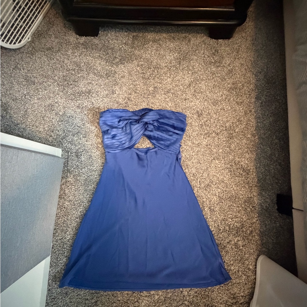 Princess Polly Royal Blue Strapless Dress